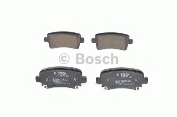 BOSCH - 0 986 494 297 - Комплект тормозных колодок, дисковый тормоз (Тормозная система)