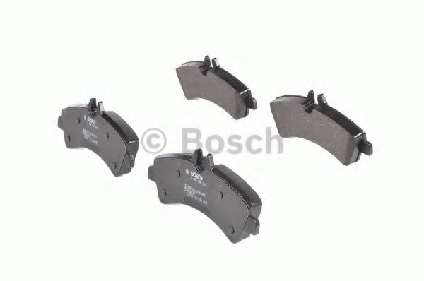 BOSCH - 0 986 494 122 - Комплект тормозных колодок, дисковый тормоз (Тормозная система)