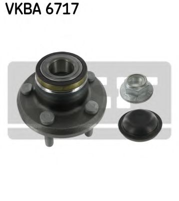 SKF - VKBA 6717 - Комплект подшипника ступицы колеса (Подвеска колеса)