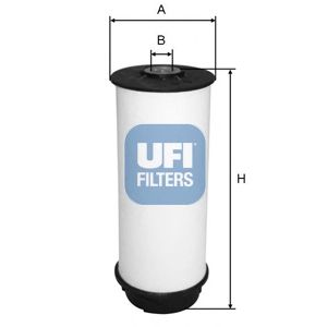 UFI - 26.034.00 - Топливный фильтр (Система подачи топлива)