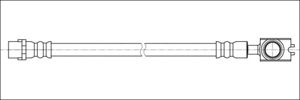 ROADHOUSE - 1904.39 - Тормозной шланг (Тормозная система)