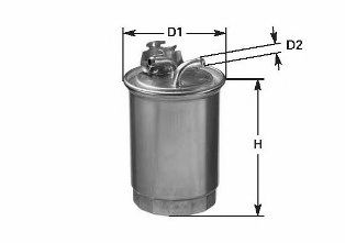 CLEAN FILTERS - DN1906 - Топливный фильтр (Система подачи топлива)