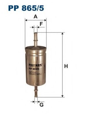 FILTRON - PP865/5 - Топливный фильтр (Система подачи топлива)