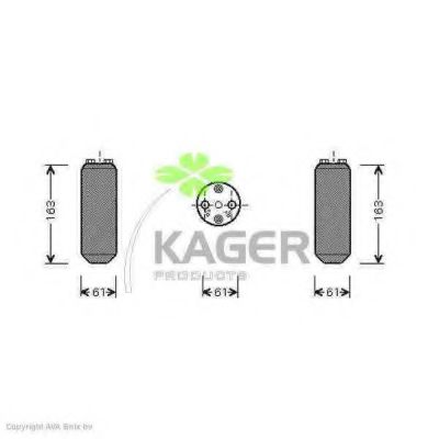 KAGER - 94-5093 - Осушитель, кондиционер