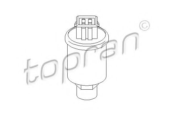 TOPRAN - 108 661 - Пневматический выключатель, кондиционер (Кондиционер)
