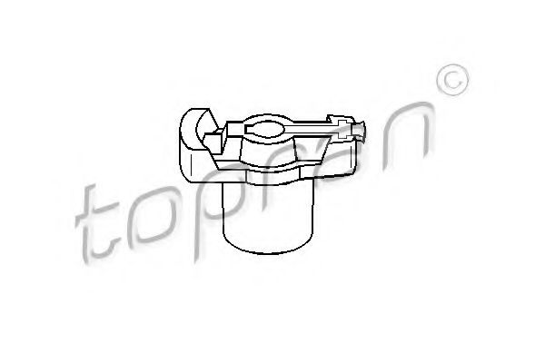 TOPRAN - 300 124 - Бегунок распределителя зажигани (Система зажигания)