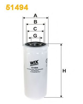 WIX FILTERS - 51494 - Гидрофильтр, автоматическая коробка передач (Автоматическая коробка передач)