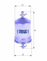 UNICO FILTER - FI5140 - Топливный фильтр