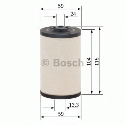 BOSCH - 1 457 431 158 - Топливный фильтр (Система подачи топлива)