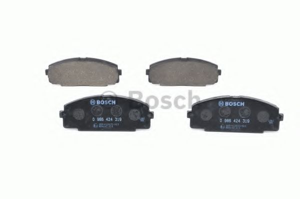 BOSCH - 0 986 424 319 - Комплект тормозных колодок, дисковый тормоз (Тормозная система)