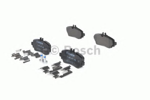 BOSCH - 0 986 424 469 - Комплект тормозных колодок, дисковый тормоз (Тормозная система)