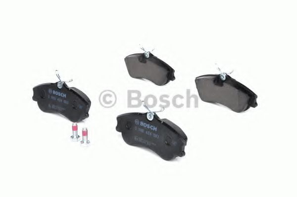 BOSCH - 0 986 424 583 - Комплект тормозных колодок, дисковый тормоз (Тормозная система)