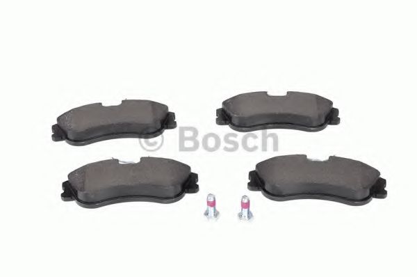 BOSCH - 0 986 424 583 - Комплект тормозных колодок, дисковый тормоз (Тормозная система)