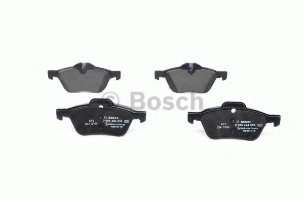 BOSCH - 0 986 424 652 - Комплект тормозных колодок, дисковый тормоз (Тормозная система)