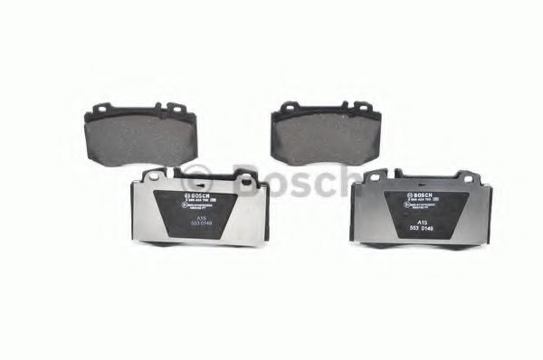 BOSCH - 0 986 424 705 - Комплект тормозных колодок, дисковый тормоз (Тормозная система)