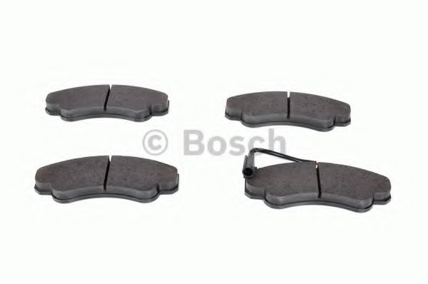 BOSCH - 0 986 424 769 - Комплект тормозных колодок, дисковый тормоз (Тормозная система)