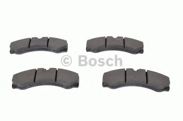 BOSCH - 0 986 424 832 - Комплект тормозных колодок, дисковый тормоз (Тормозная система)