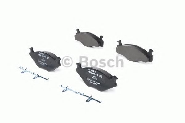 BOSCH - 0 986 468 873 - Комплект тормозных колодок, дисковый тормоз (Тормозная система)