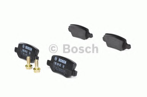 BOSCH - 0 986 494 023 - Комплект тормозных колодок, дисковый тормоз (Тормозная система)