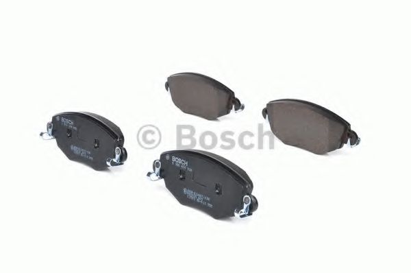 BOSCH - 0 986 494 026 - Комплект тормозных колодок, дисковый тормоз (Тормозная система)