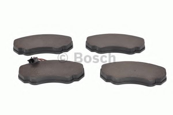 BOSCH - 0 986 494 048 - Комплект тормозных колодок, дисковый тормоз (Тормозная система)