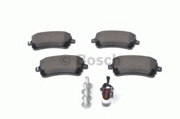 BOSCH - 0 986 494 108 - Комплект тормозных колодок, дисковый тормоз (Тормозная система)