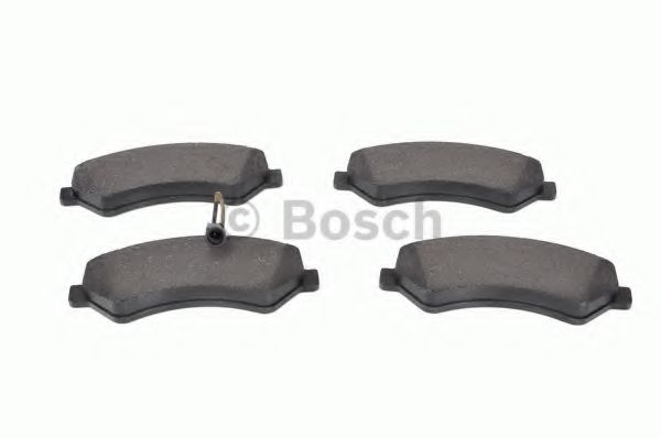 BOSCH - 0 986 494 109 - Комплект тормозных колодок, дисковый тормоз (Тормозная система)