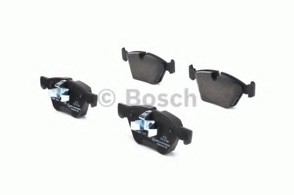 BOSCH - 0 986 494 117 - Комплект тормозных колодок, дисковый тормоз (Тормозная система)