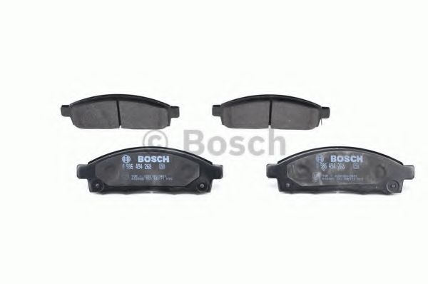 BOSCH - 0 986 494 268 - Комплект тормозных колодок, дисковый тормоз (Тормозная система)