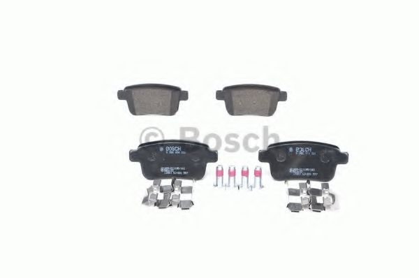 BOSCH - 0 986 494 331 - Комплект тормозных колодок, дисковый тормоз (Тормозная система)