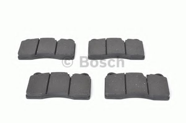 BOSCH - 0 986 494 351 - Комплект тормозных колодок, дисковый тормоз (Тормозная система)