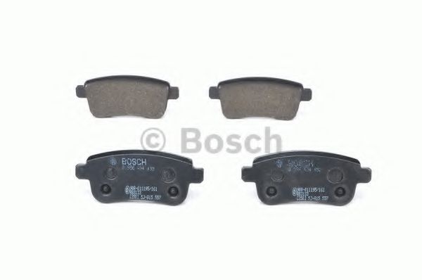 BOSCH - 0 986 494 452 - Комплект тормозных колодок, дисковый тормоз (Тормозная система)