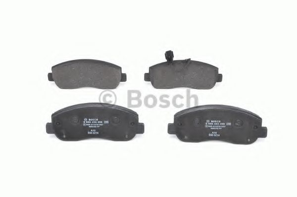 BOSCH - 0 986 494 498 - Комплект тормозных колодок, дисковый тормоз (Тормозная система)