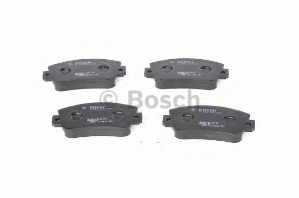 BOSCH - 0 986 424 098 - Комплект тормозных колодок, дисковый тормоз (Тормозная система)