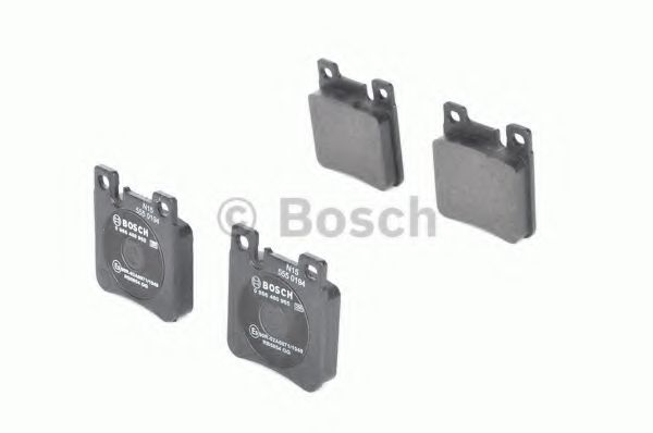 BOSCH - 0 986 460 965 - Комплект тормозных колодок, дисковый тормоз (Тормозная система)
