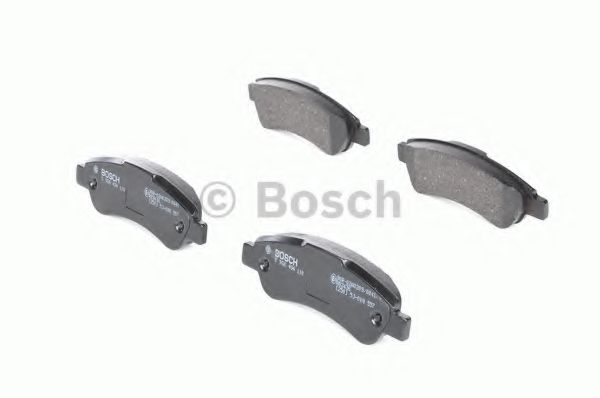 BOSCH - 0 986 494 110 - Комплект тормозных колодок, дисковый тормоз (Тормозная система)