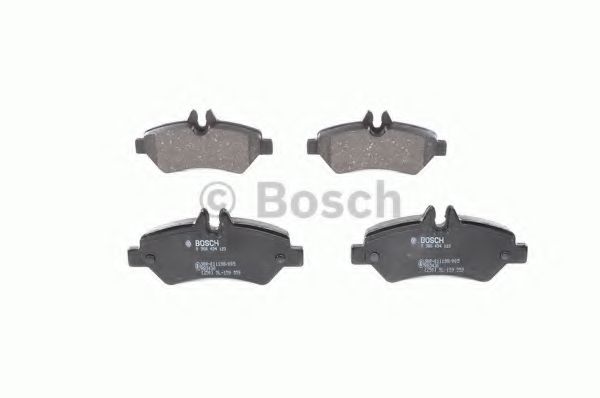 BOSCH - 0 986 494 123 - Комплект тормозных колодок, дисковый тормоз (Тормозная система)