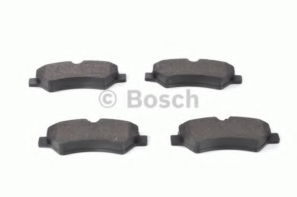 BOSCH - 0 986 494 123 - Комплект тормозных колодок, дисковый тормоз (Тормозная система)