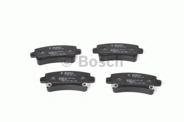 BOSCH - 0 986 494 297 - Комплект тормозных колодок, дисковый тормоз (Тормозная система)