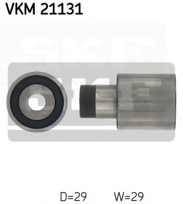 SKF - VKM 21131 - Паразитный / Ведущий ролик, зубчатый ремень (Ременный привод)