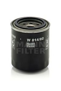MANN-FILTER - W 814/80 - Масляный фильтр (Смазывание)
