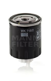 MANN-FILTER - WK 718/2 - Топливный фильтр (Система подачи топлива)