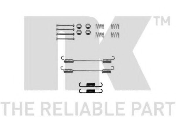 NK - 7923796 - Комплектующие, тормозная колодка (Тормозная система)