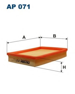 FILTRON - AP071 - Воздушный фильтр (Система подачи воздуха)