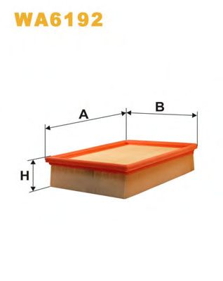 WIX FILTERS - WA6192 - Воздушный фильтр (Система подачи воздуха)