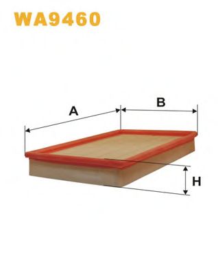 WIX FILTERS - WA9460 - Воздушный фильтр (Система подачи воздуха)