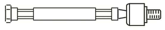 FRAP - 3881 - Осевой шарнир, рулевая тяга (Рулевое управление)