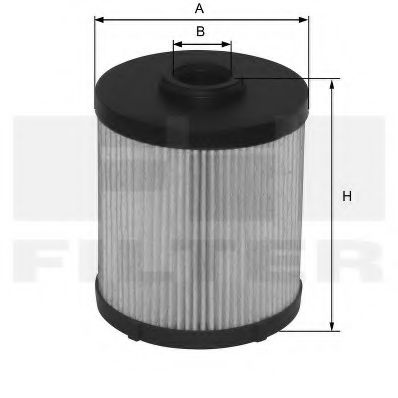 FIL FILTER - MFE 1391 MB - Топливный фильтр (Система подачи топлива)