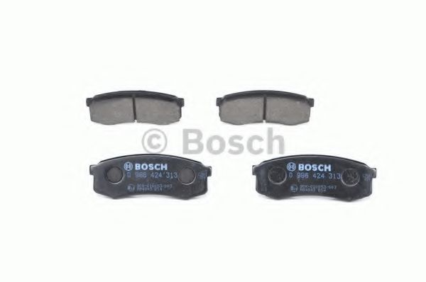 BOSCH - 0 986 424 313 - Комплект тормозных колодок, дисковый тормоз (Тормозная система)