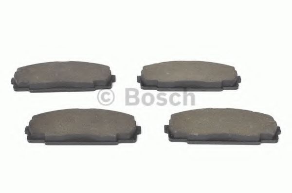 BOSCH - 0 986 424 319 - Комплект тормозных колодок, дисковый тормоз (Тормозная система)